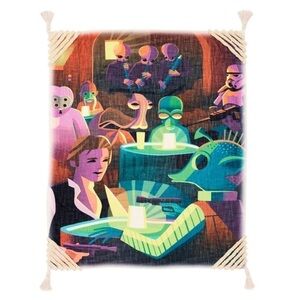 Disney Parks Star Wars: Under the Twin Suns Throw by Jeff Granito